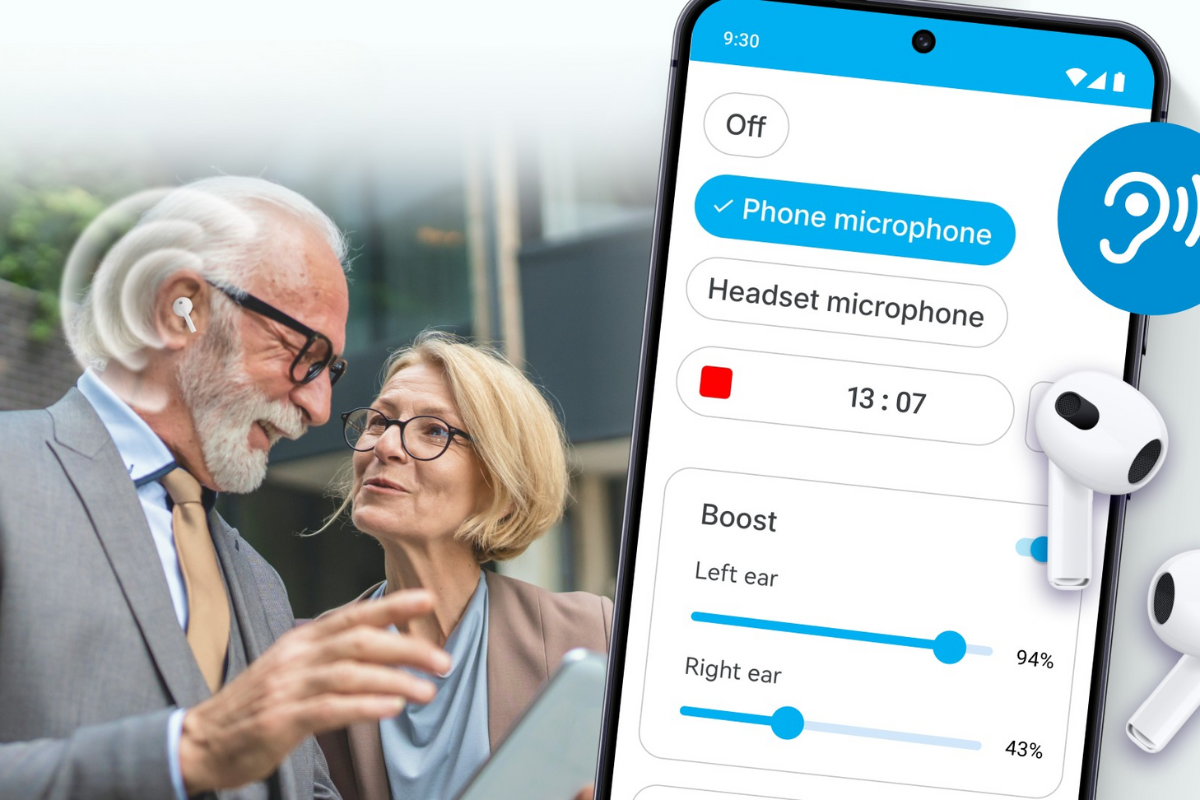 Personnes effectuant un bilan auditif à distance